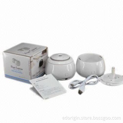 Air Innovations Ultrasonic Humidifier, Manual with LED Light, USB Powered